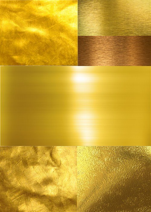 Клипарт - Золотые фоны
