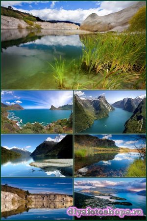 Обои красивые пейзажи - Новая Зеландия