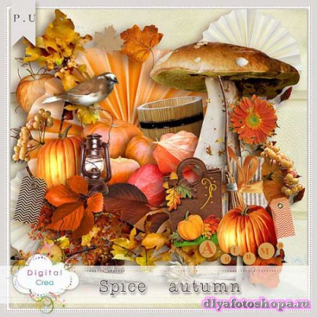 Осенний скрап-комплект - Пикантность осени 
