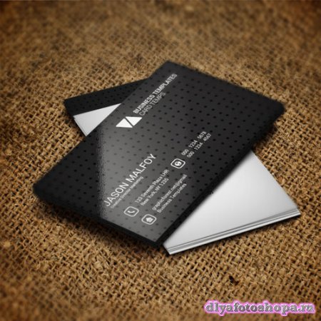 Black creative - business card