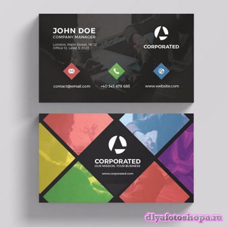 Corporated - business card templates